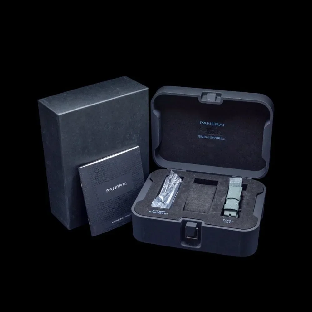 Panerai 44mm Submersible QuarantaQuattro Grigio Roccia SS Gray Dial PAM01288